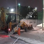 Уборка снега с кровли - «Высотпроект» - Екатеринбург